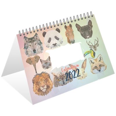 Calendario Mesa Modelo 3 (Animales)